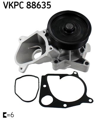 SKF Wasserpumpe, Motorkühlung (VKPC 88635) Thumbnail